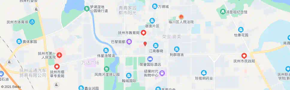 抚州市中心血站(城市星座)_公交站地图_抚州公交_妙搜公交查询2025