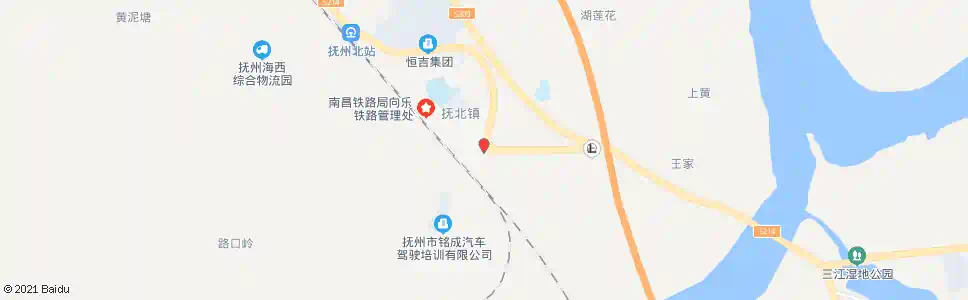 抚州石抚路口_公交站地图_抚州公交_妙搜公交查询2025