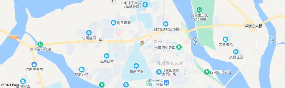 抚州羊城广场_公交站地图_抚州公交_妙搜公交查询2025