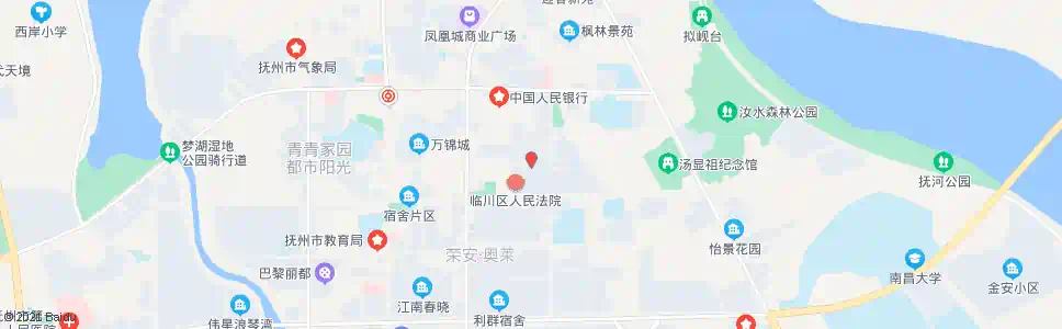 抚州瀚海龙蟠_公交站地图_抚州公交_妙搜公交查询2025