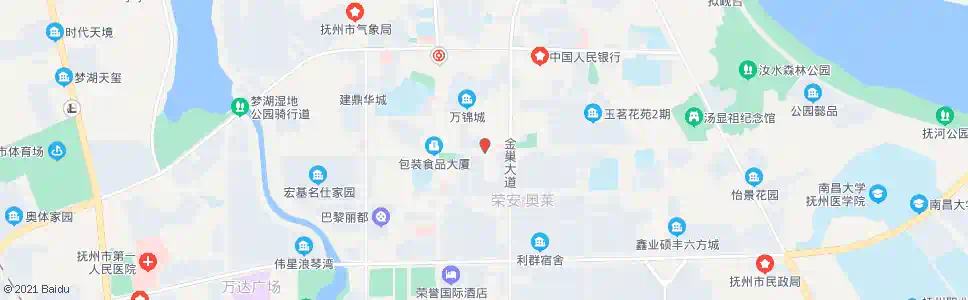 抚州金巢广场_公交站地图_抚州公交_妙搜公交查询2025