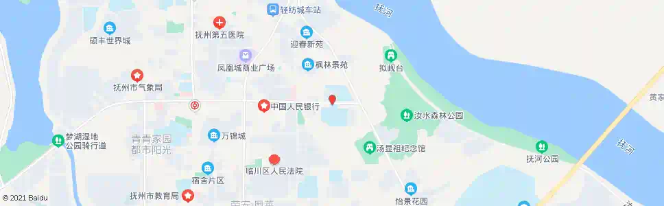抚州交警一大队_公交站地图_抚州公交_妙搜公交查询2025