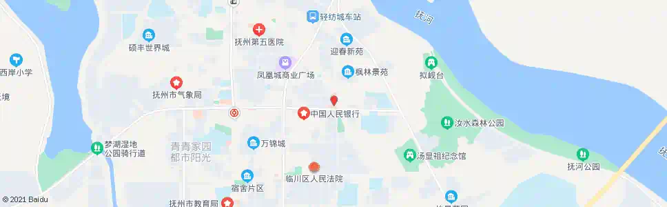 抚州市二医院(妇幼保健院)_公交站地图_抚州公交_妙搜公交查询2025