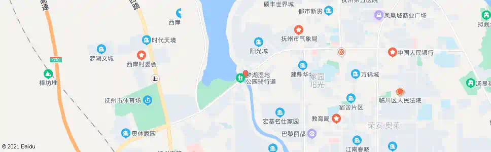 抚州梦湖商务宾馆_公交站地图_抚州公交_妙搜公交查询2025