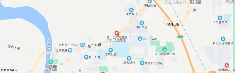 抚州锦绣前程公寓_公交站地图_抚州公交_妙搜公交查询2025