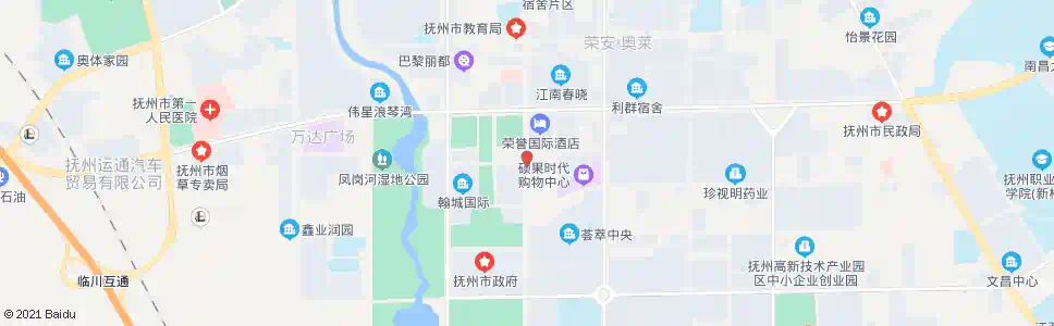 抚州汤显祖大剧院_公交站地图_抚州公交_妙搜公交查询2025
