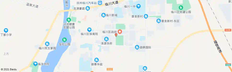 抚州城西乡政府_公交站地图_抚州公交_妙搜公交查询2025
