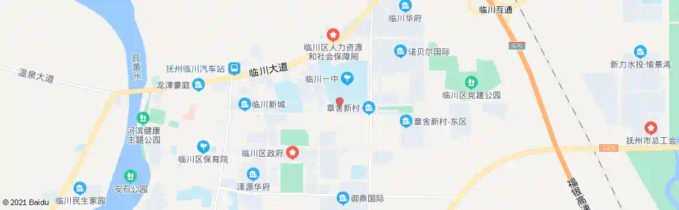 抚州章舍路口_公交站地图_抚州公交_妙搜公交查询2025