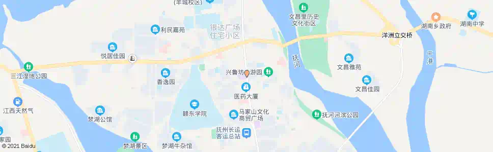 抚州曾家园_公交站地图_抚州公交_妙搜公交查询2025