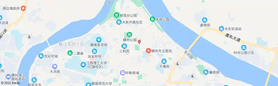 赣州卫府里市场_公交站地图_赣州公交_妙搜公交查询2025