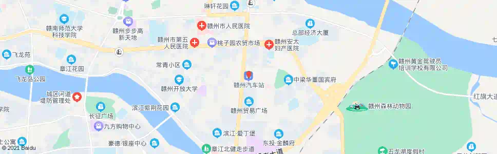 赣州赣州汽车站_公交站地图_赣州公交_妙搜公交查询2025