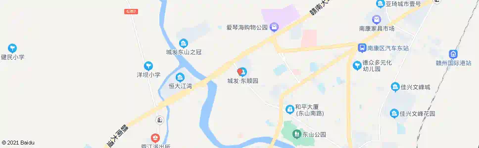 赣州南康晏子口(南康公交总站)_公交站地图_赣州公交_妙搜公交查询2025