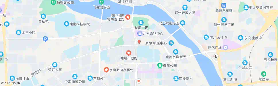 赣州市行政服务中心_公交站地图_赣州公交_妙搜公交查询2025