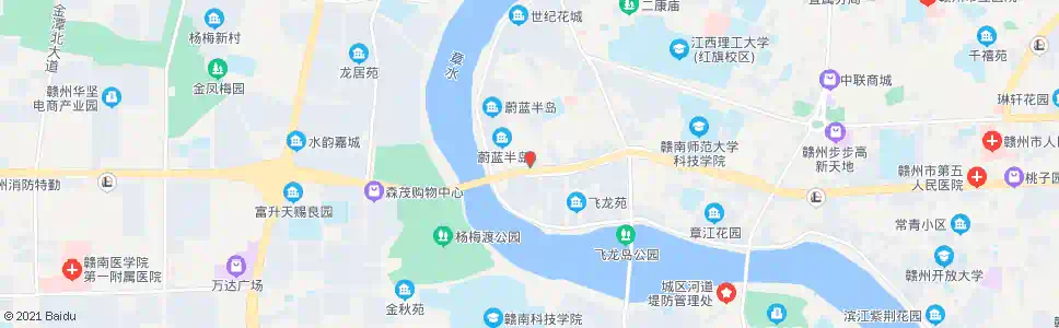 赣州越秀花苑小区_公交站地图_赣州公交_妙搜公交查询2025