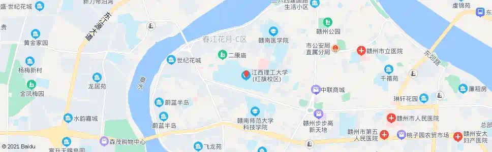 赣州理工大学_公交站地图_赣州公交_妙搜公交查询2025