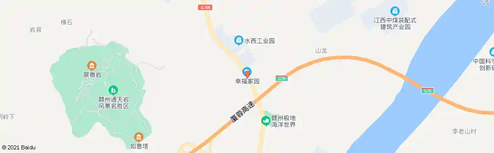 赣州黄沙桥_公交站地图_赣州公交_妙搜公交查询2025