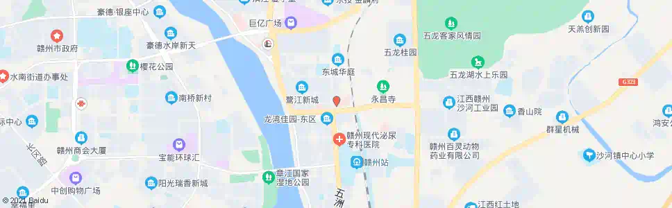 赣州赣医三附院_公交站地图_赣州公交_妙搜公交查询2025