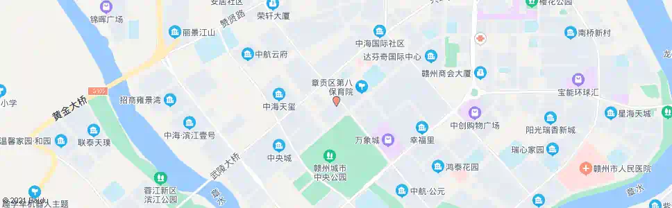 赣州章贡区区政中心_公交站地图_赣州公交_妙搜公交查询2025