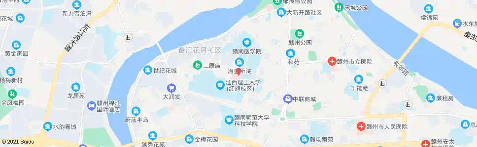 赣州市附属医院_公交站地图_赣州公交_妙搜公交查询2025