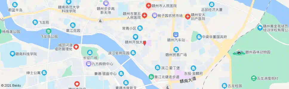 赣州张家围_公交站地图_赣州公交_妙搜公交查询2025