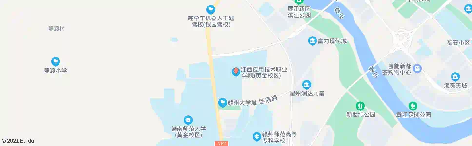 赣州应用技术学院_公交站地图_赣州公交_妙搜公交查询2025