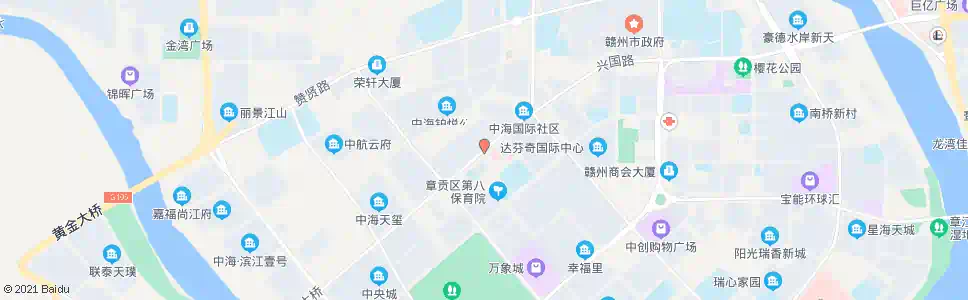 赣州市中心血站(国维广告公司)_公交站地图_赣州公交_妙搜公交查询2025