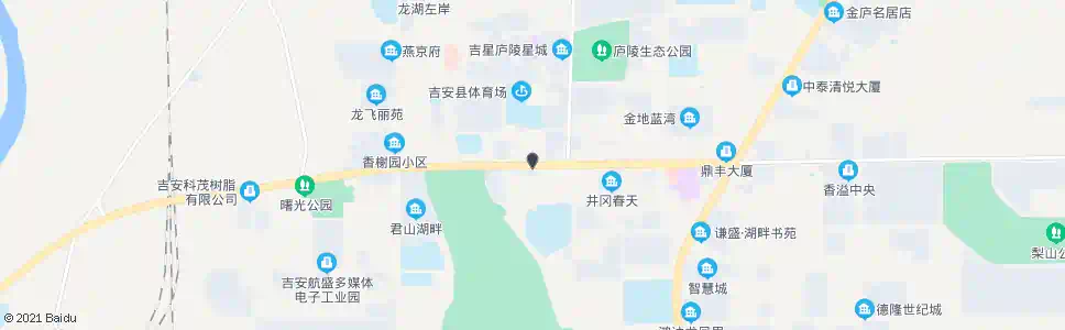 吉安县二中_公交站地图_吉安公交_妙搜公交查询2025