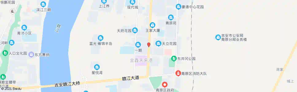 吉安天立花园_公交站地图_吉安公交_妙搜公交查询2025