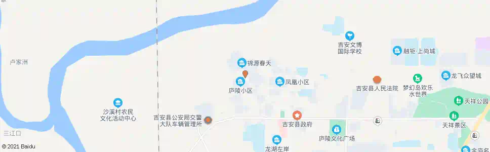 吉安县茶叶果品公司_公交站地图_吉安公交_妙搜公交查询2025