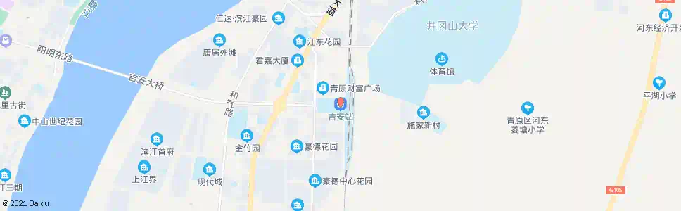 吉安平湖_公交站地图_吉安公交_妙搜公交查询2025