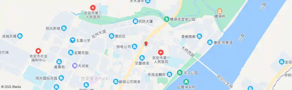 吉安城北加油站_公交站地图_吉安公交_妙搜公交查询2025