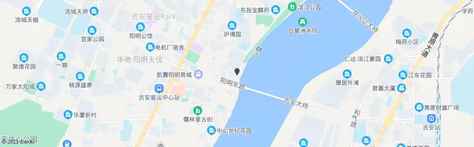 吉安书街口_公交站地图_吉安公交_妙搜公交查询2025