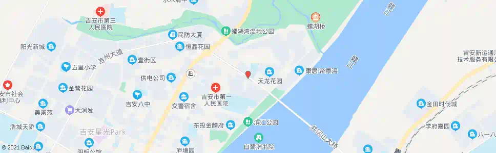 吉安有线电厂_公交站地图_吉安公交_妙搜公交查询2025