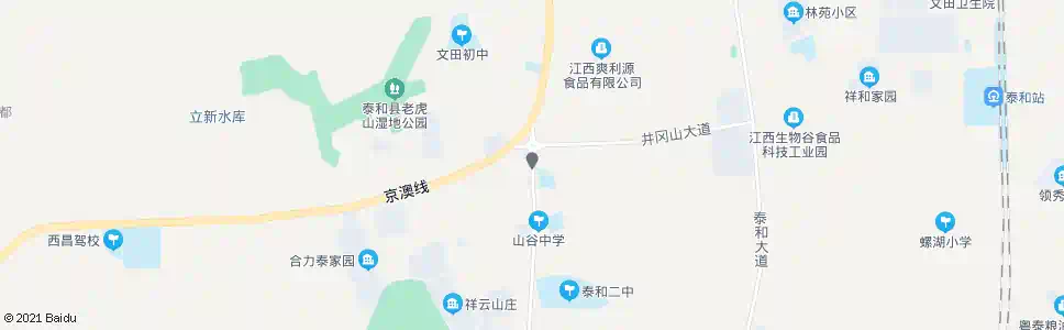 吉安开发区转盘_公交站地图_吉安公交_妙搜公交查询2025