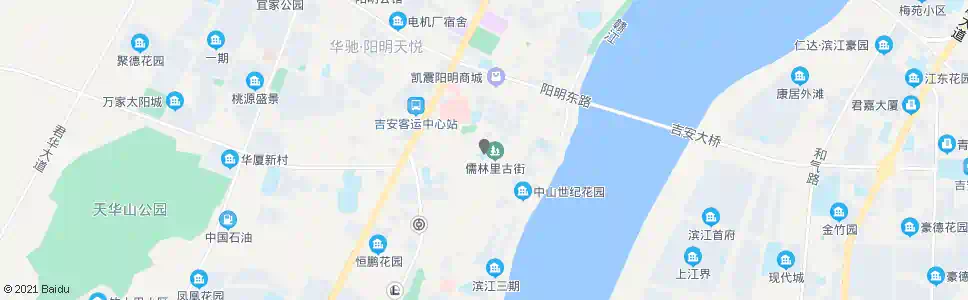 吉安吉安五中_公交站地图_吉安公交_妙搜公交查询2025
