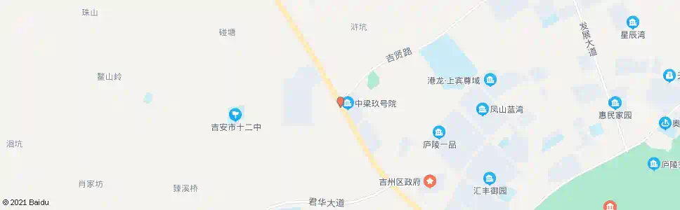 吉安黄泥塘_公交站地图_吉安公交_妙搜公交查询2025