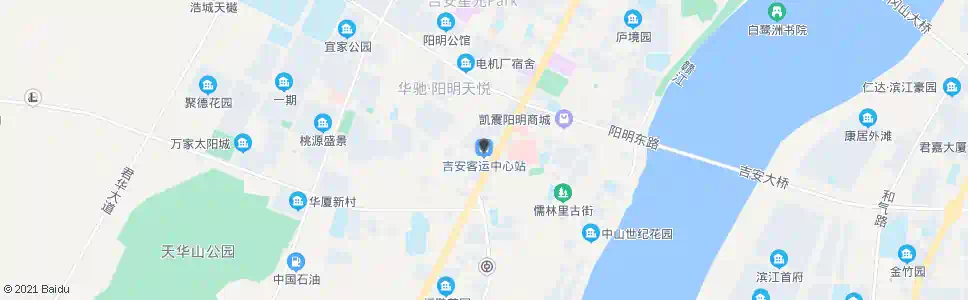 吉安中心车站_公交站地图_吉安公交_妙搜公交查询2025