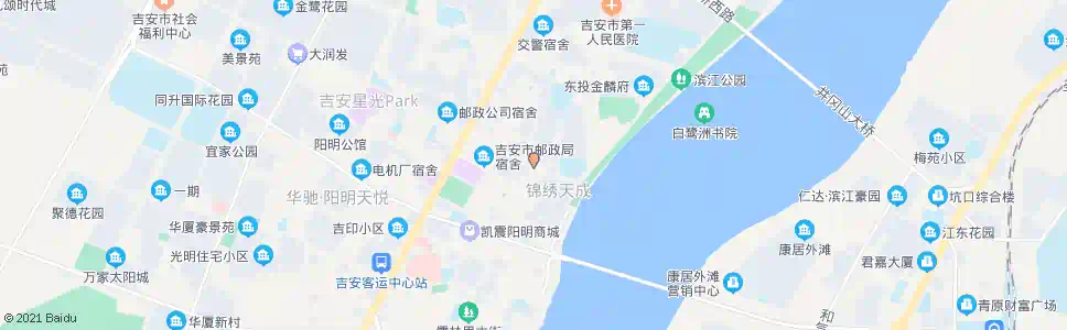 吉安米西宾馆_公交站地图_吉安公交_妙搜公交查询2025