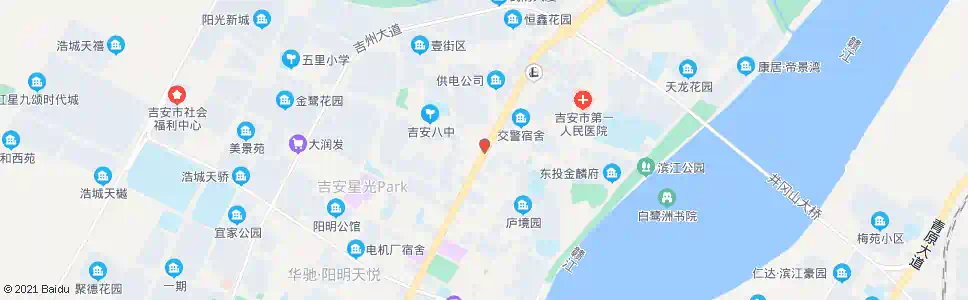 吉安韶山路口_公交站地图_吉安公交_妙搜公交查询2025
