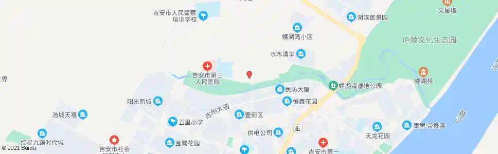 吉安堆花酒厂_公交站地图_吉安公交_妙搜公交查询2025