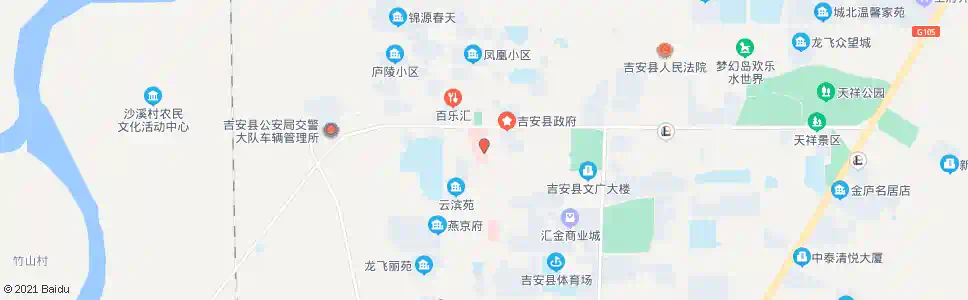吉安县医院_公交站地图_吉安公交_妙搜公交查询2025