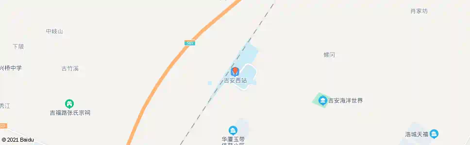 吉安阳明西路口_公交站地图_吉安公交_妙搜公交查询2025