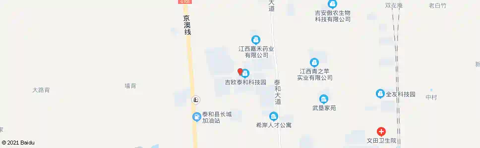 吉安科技园_公交站地图_吉安公交_妙搜公交查询2025