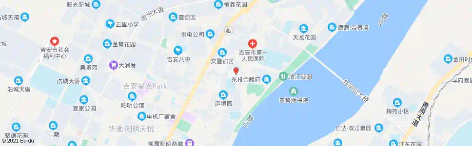 吉安天一园_公交站地图_吉安公交_妙搜公交查询2025