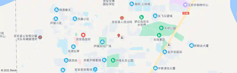 吉安县妇保_公交站地图_吉安公交_妙搜公交查询2025
