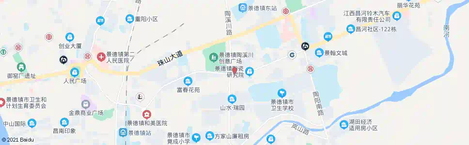 景德镇樟树下_公交站地图_景德镇公交_妙搜公交查询2025
