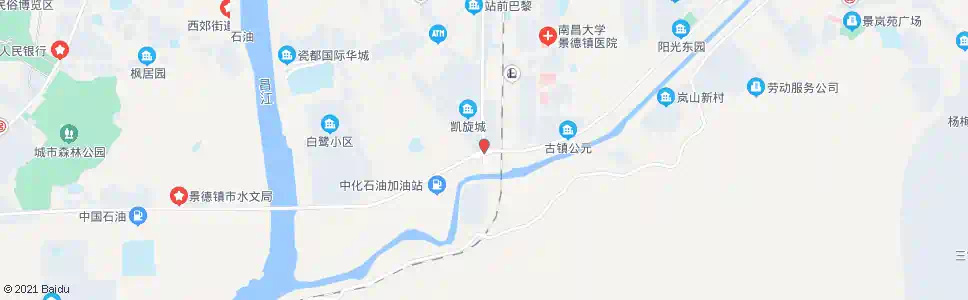 景德镇通站南路口_公交站地图_景德镇公交_妙搜公交查询2025