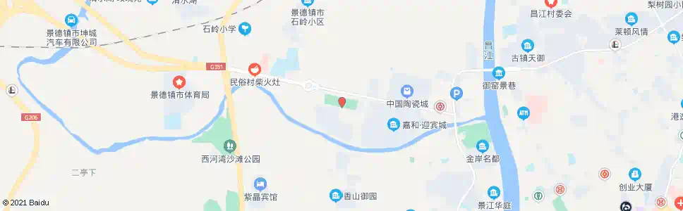 景德镇中国瓷园(石岭)_公交站地图_景德镇公交_妙搜公交查询2025