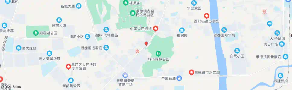 景德镇教育小区_公交站地图_景德镇公交_妙搜公交查询2025