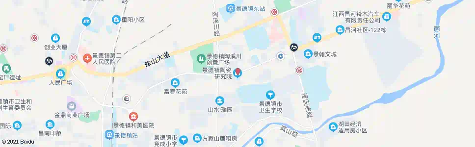 景德镇陶瓷研究院_公交站地图_景德镇公交_妙搜公交查询2025